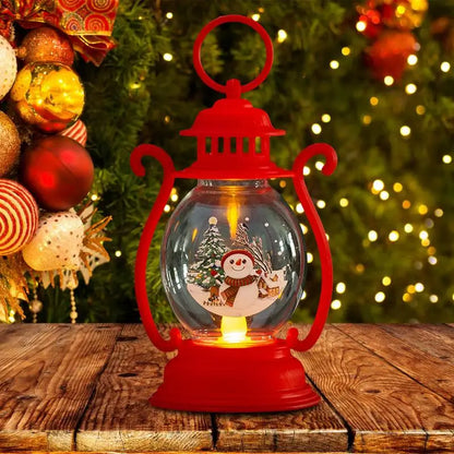 Christmas Snowman lantern