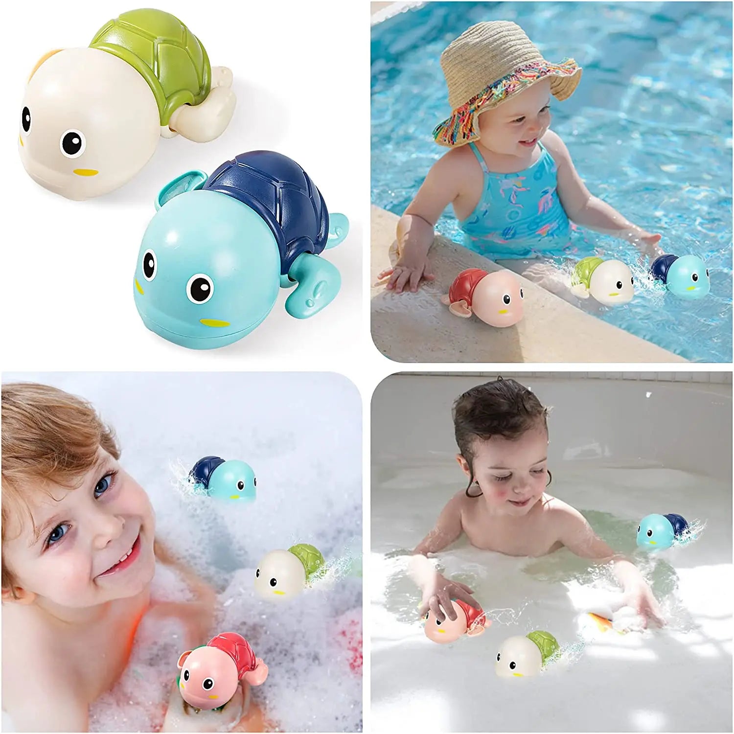 Baby Bathing Swimming Turtles Toy