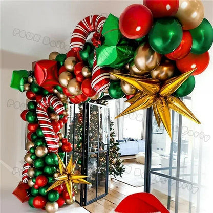 Christmas Balloon Garland Arch Kit