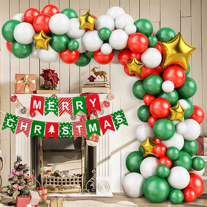 Christmas Balloon Garland Arch Kit