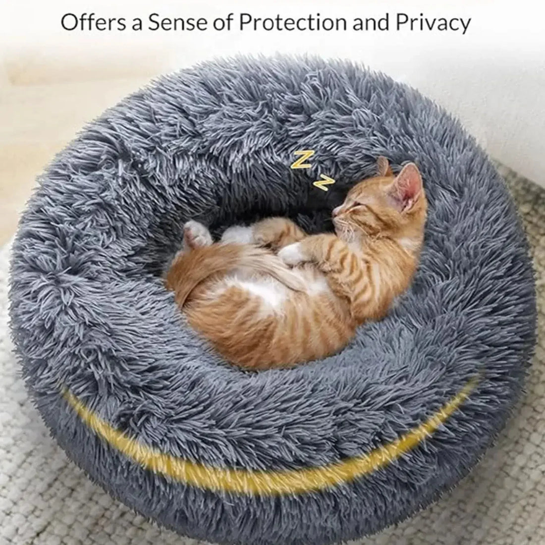 Large Round Pet Sleeping Bed