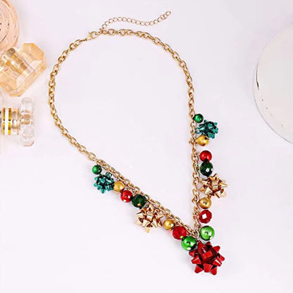 Christmas X-Mas Jingle Bell Necklace